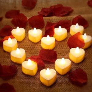 coeur bougie chauffe